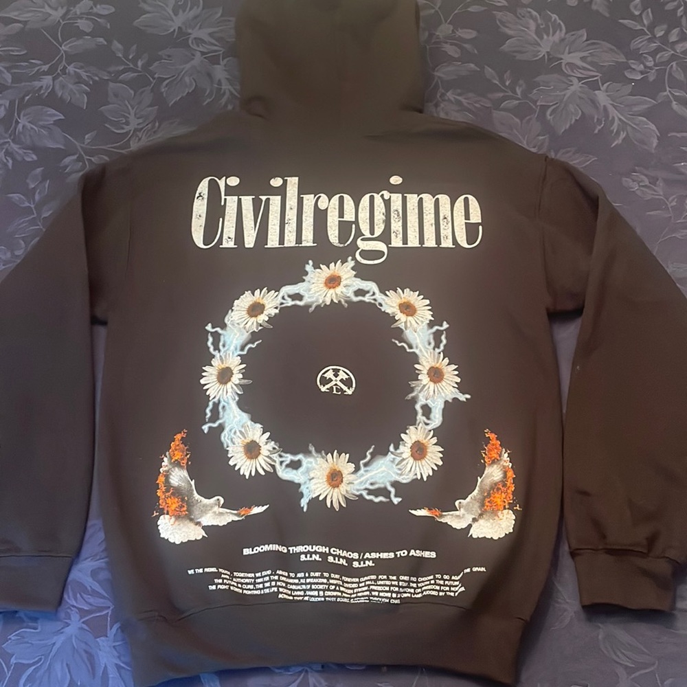 Strength in Numbers 🐺 Civil Regime hoodie 💪